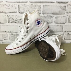 Converse Chuck Taylor All Star High-Top White Sneakers Size 9.5
